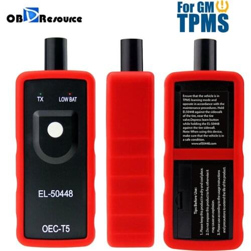 EL50448 TPMS Relearn Tool For GM Opel Buick Chevrolet Electronic Car Diagnosis Auto Tire Pressure Monitor Sensors Reset EL-50448