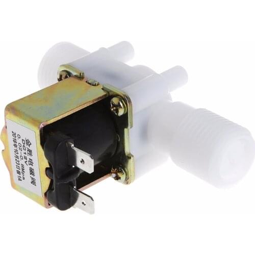 SAILFLO 1PC 12V Electric Solenoid Valve Magnetic DC N/C Water Air Inlet Flow Switch 1/2"