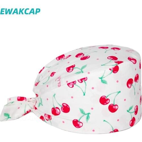 Surgicals Cap Anime Cotton Clinic Pet Beauty Salon Chef Anti Dust Scrub Hat Surgeon Dentist Nurse Researcher Work Nursing Caps