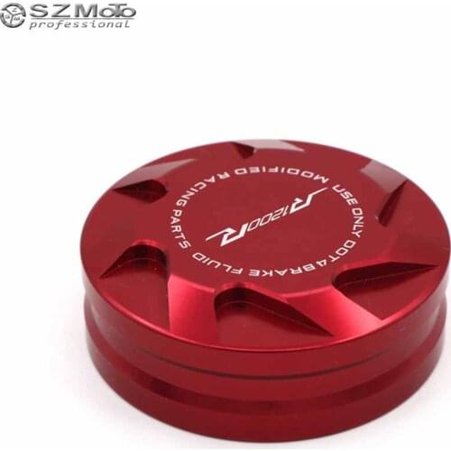 Front Brake Master Cylinder Fluid Reservoir Cover For BMW R1200R R1200 R R 1200R 2007-2014 Aluminum Motorcycle Accessories CNC