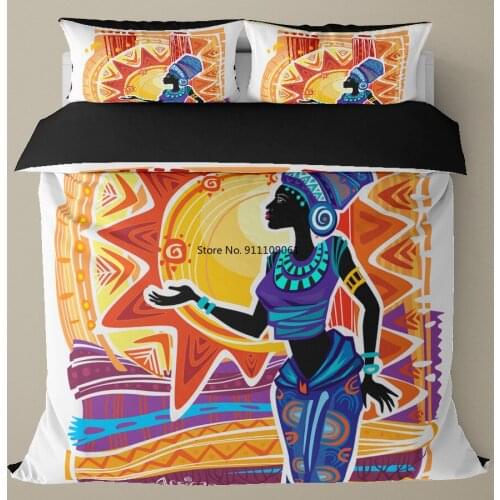 Egyptian 3D Printed Bedding Set 2-3pcs Elephant Duvet Cover Bed Pillowcase 240x260 220x220 King Queen Size Home Decor Bedclothes