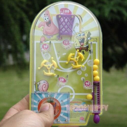 Super Hot Sale explosion of plastic childrens cartoon marble plate pinball game toys