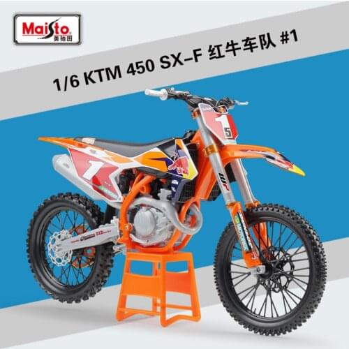 Maisto 1:6 KTM 450 SX-F Model Car Diecast Metal Model Sport Race Motorcycle Model Motorbike For Collectibles Gift