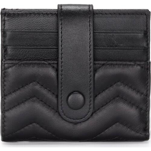 Sheepskin Short Mens Novelty Wallets Leather Card Holder Embroidered Hand Purses Cash Storage Fashionable Bag Gift Clutch