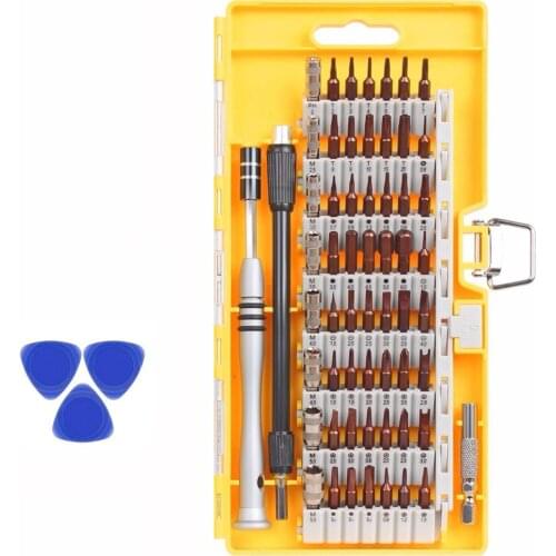 63 in 1 Precision Screwdriver Tool Kit Magnetic Screwdriver Set for iPhone Tablet Macbook Xbox Cellphone PC Sumsung+3pcs opener