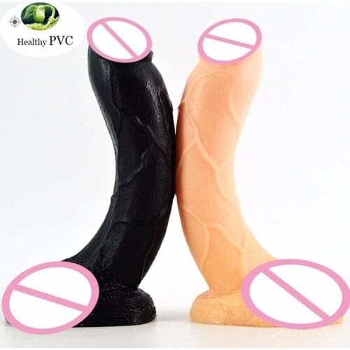 26*5.5 Huge Dildo Realistic Dick Imitation Penis Imitator for Sex Falos Lifelike Masturbation Silicone Wear Adult Toys Products