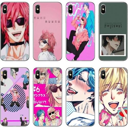 Anime Yarichin Club Transparent Phone Case For iPhone 12 11 Pro Max Mini XS Max XR X 8 7 Plus 6 6S Plus 5 5S SE 2020