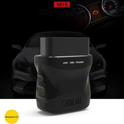 Elm327 V1.5 Scanner Bluetooth 4.0 Obd 2 On Board Diagnostic Tool Ios Android Clears The Error Code And Turns Off The Fault Indi