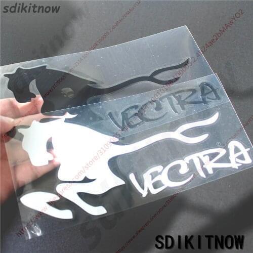 Horse Sports Sticker Racing Windows Door Body Decal Car Styling Fit For opel vectra a b opc accessories