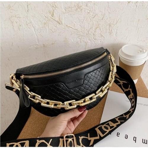 2021 New Womens belt bag Waist bag for Phone Quality Female PU Bag Fanny Pack Bags For Women