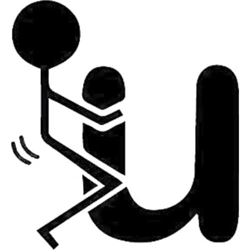 Notebook decoration car stickers cover scratches decoration motorcycle car window Waterproof PVC Decal 14cm * 11cm