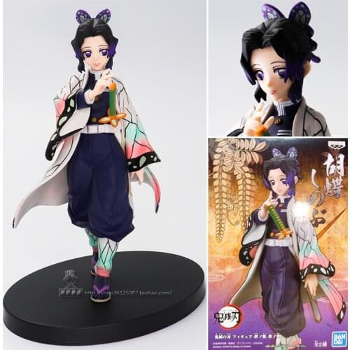 In Stock Original Banpresto Demon Slayer: Kimetsu No Yaiba Kochou Shinobu Action Figure Toys Anime Figurals Brinquedos