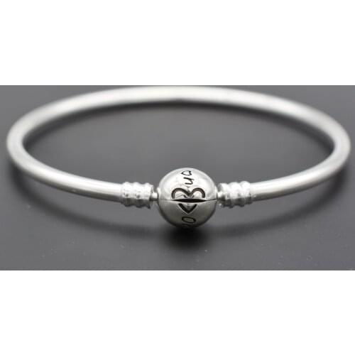 High Quality 925 Sterling Silver Classic Bracelet Round Head Bracelet Female Jewelry Suitable For Girls