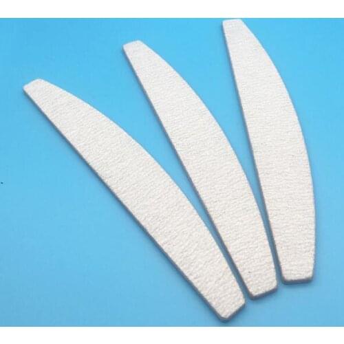 1000pcs Nail File 100/180 Sanding Buffer Block Pedicure Manicure Buffing Polish Beauty Tools Professional Nail Files Grey Boat