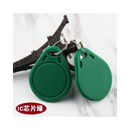 3000pcs/lot RFID 13.56 Mhz nfc Tag Token Key Ring IC tags MF 1K S50 compatible part of NFC products