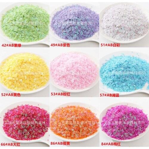 4mm Hollow Peach Heart Nail Sequins Patch Beads DIY Crystal Mud Filling Material Wedding Party Decoration Sequins JJ376