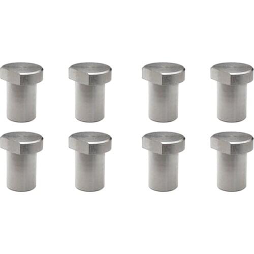 8Pcs Workbench Stoppers, Stainless Steel Limit Tenon Blocks, Fixed Woodworking Table Accessories Retail