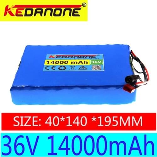 36v Battery Pack 36V 8ah 10ah 12AH 14Ah Bicycle Batteries for 250W 350W 500W 750W Electric Bicycle Bateria