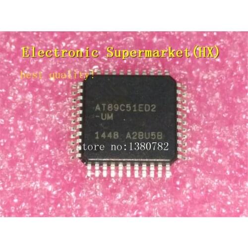 Free Shipping 10pcs/lots AT89C51ED2-UM AT89C51ED2 AT89C51 QFP-44 New original IC