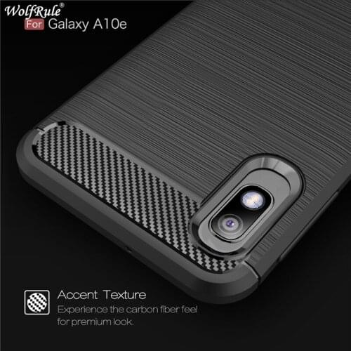 Case For Samsung Galaxy A10e Case Tough Bumper Carbon Fiber Cover For Samsung Galaxy A10e Cover Silicone Case For Samsung A10e