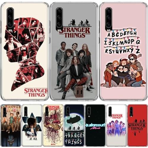 TV series Stranger Things Phone Case For Huawei Mate 30 20 10 P40 P30 P20 P10 Pro Lite P Smart Z Plus 2019 2018 Cover Coque