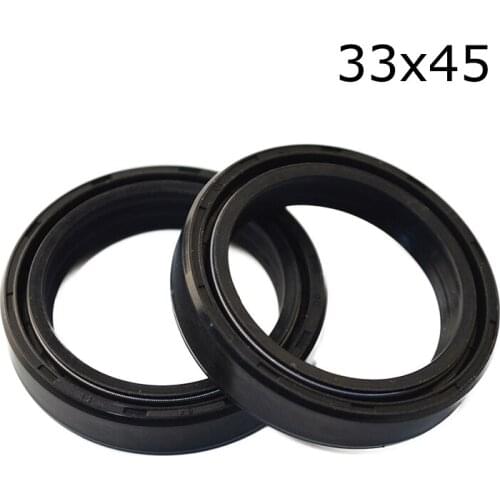 33x45x8 / 33 45 8 Motorcycle Front Fork Damper Oil Seal for Yamaha XV250 XV 250 Virago 88-96 XV125 XV 125 Virago 97- 99