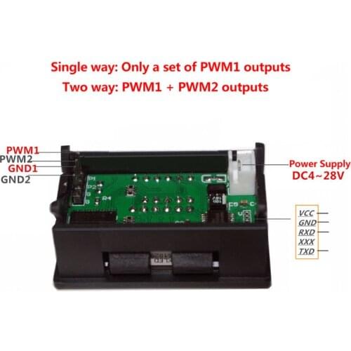 Single Signal Generator PWM Pulse Frequency Duty Cycle Adjustable Module 1Hz-160Khz
