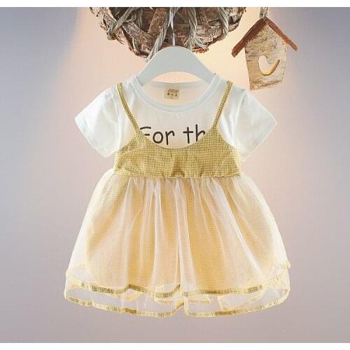 New Born Baby Girls Infant Dress&clothes Summer Kids Party Birthday Outfits Christening Gown Baby Girls Dresses 12M18M24M3T4T