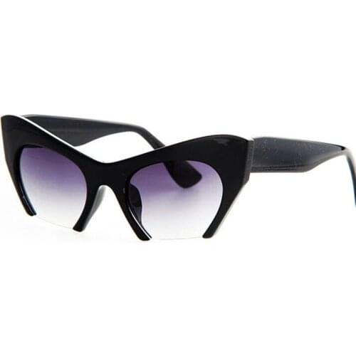 Samjune Women's Semi-rimless Sunglasses