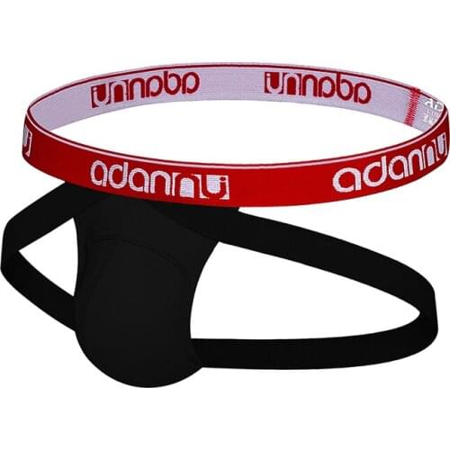 Low Rise Men Thongs and G Strings Sexy Cotton Men Underwear Penis Pouch Panties Mens Bikini Briefs Jockstrap Men Cueca Thong