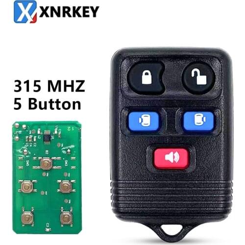 New Keyless Entry Key Fob Remote Key 5 Buttons 315MHZ for Ford Expedition Mercury Lincoln Navigator Freesta CWTWB1U551