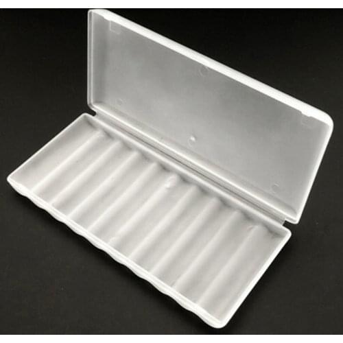 1pcs Portable Plastic Battery Case Cover Holder Storage Box For 10pcs AAA Batteries Storage case for 10pcs AAA battery