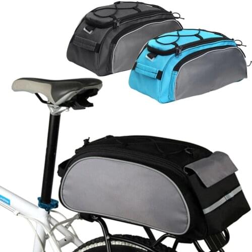 13L Mountain Road Bike Bicycle Cycling Rear Seat Rack Trunk Bag Pack Pannier Carrier Shoulder Bag Handbag Bicycle Bags Panniers