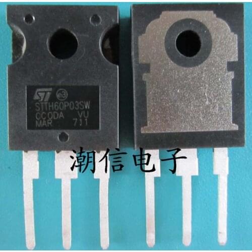 50PCS/LOT STTH60P03SW TO-247 Welding Machine Quick Recovery Tube Rectifier 60A 300V