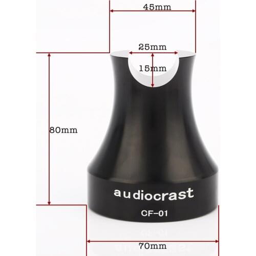 Audiocrast CF01 Booster Power/speaker Cable Riser and cable Stabilizer cable holder crimp Cable Supporter cable feet