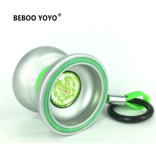 BEBOO M7 Professional YoYo Ball Lion luminous Aluminum Alloy yo yo set Yo-yo + Glove + 3 ropes + Bag Classic Toys Gift 2017