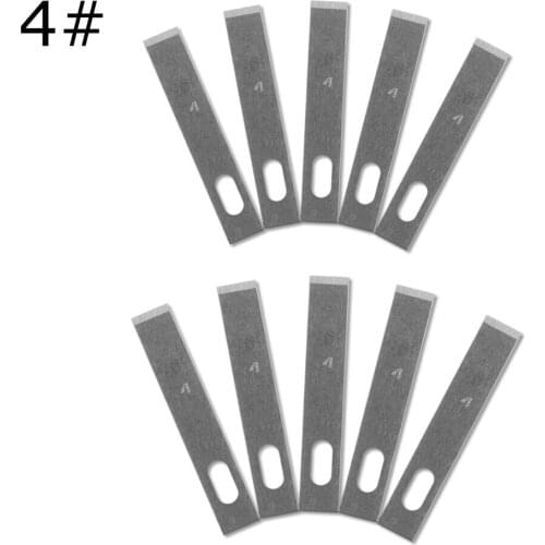 Free Shipping 10 Pcs One Lot 4# scalpel Blade Surgical Knives Blades Replacement Paper Cutter