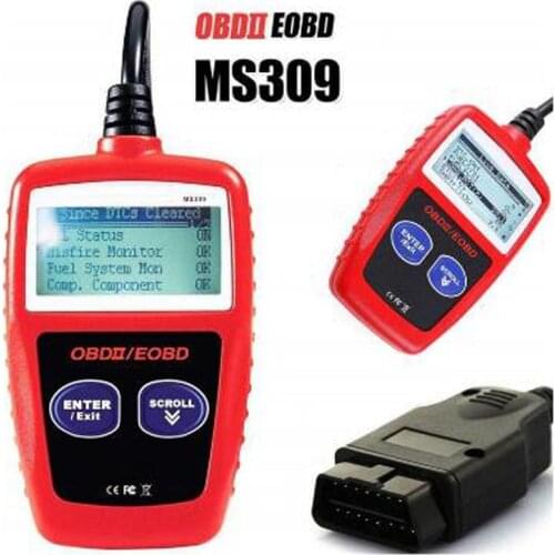 FREE SHIP MS309 OBDII obd2 Car Diagnostic Tool Professional MS309 Scanner Code Reader Better Then ELM327 OBDTool