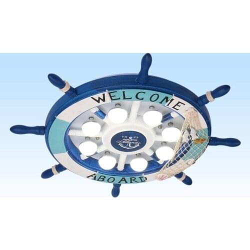 Children toy modern care eye LED helm Mediterranean creative children room ceiling light bedroom boys ZH ET57