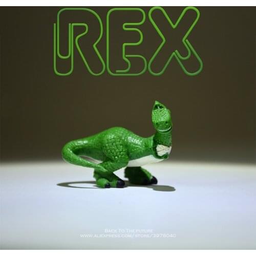 Disney Disney Toy Story 4 Rex dragon 4*6cm Action sitting Figure Anime Decoration Collection Figurine Toy model for children