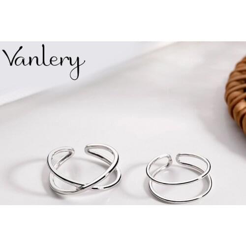 Personality Exaggerated Gothic Cross Lines Rings For Women Charm Engagement Jewelry Girls Open Finger Knuckle Rings