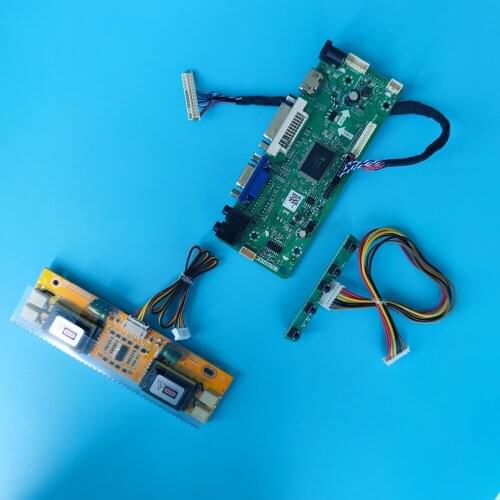 VGA HDMI Controller board kit DVI LCD DIY LVDS 4 lamps M.NT68676 For M190EG01 V2/V3 1920*1080 Panel Screen display 19"