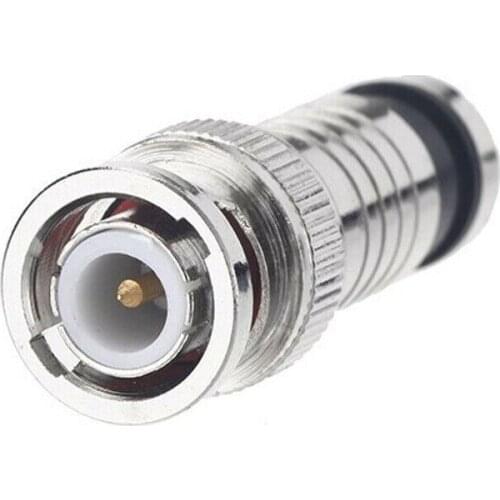 BNC COMPRESSION connector for Coax RG59/RG60 RG6 RG-59 RG-60 CCTV Cameras