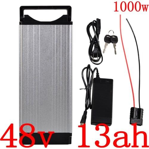48V 1000W 750W 500W Electric Bike Battery 48V 13AH Ebike Scooter Battery 48V 10AH 12.5AH 13AH 15AH Lithium ion Battery free duty