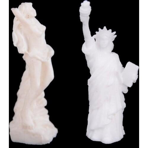 Mini Resin Goddess Statue/Fair Angels Resin Sculpture,People Ornaments,Vintage Statue of Liberty Nature Doll Accessories