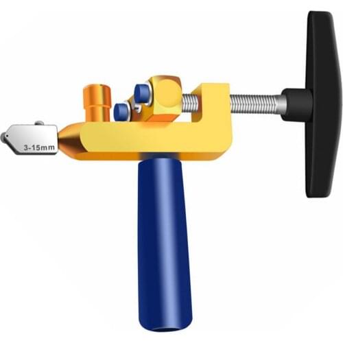 New 2 In 1 Multifunction Glass Cutter Manual Tile Cutter With Wheel Diamond Roller Divider Ceramic Tile Opener Handheld Tools