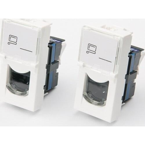 76561 Legrand Type For Cat6 Keystone Jack Modular RJ45 Connector France Jack