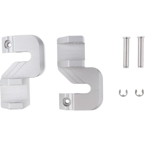 Motorcycle Passenger Footrest Relocation for BMW R1200GS ADV 06-13 Silver