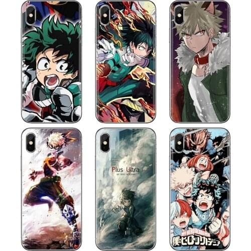 For Samsung Galaxy A9 A8 Star Lite A3 A5 A7 A6 Plus 2018 2015 2016 2017 Soft Covers no-Hero-C-Academia-deku-My-Hero-Boku