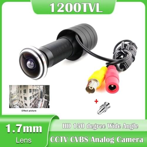 NEOCoolcam HD 1200TVL CVBS Analog CCTV Camera Door Eye Hole Peephole Security Camera 150 Degree Wide Angle 1.7mm Fisheye Lens